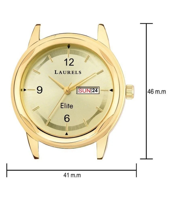 Laurels Lwm-Elt-060606 Metal Analog Mens Watch