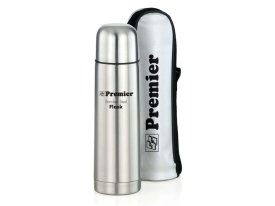 Premier Vacuum Insulated Stainless Steel Flask - 1 Ltr