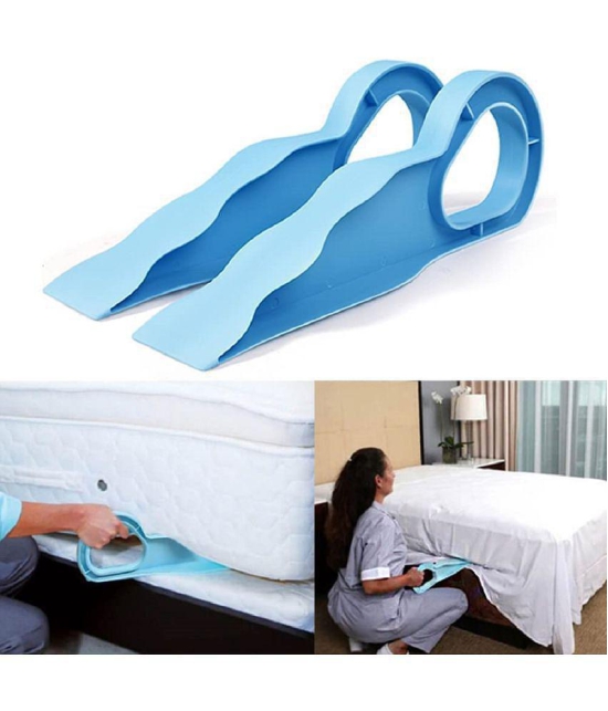 RAMDEV ENTERPRISE Pack of 2 Mattress Lifter Tool 2 in 1 Bedsheet Tucker Tool Bedsheet Mattress Lifter Stand Bed Lifter Helps Lift and Hold Mattress Wedge Elevator Tool Bed Making Tool Bed Tu