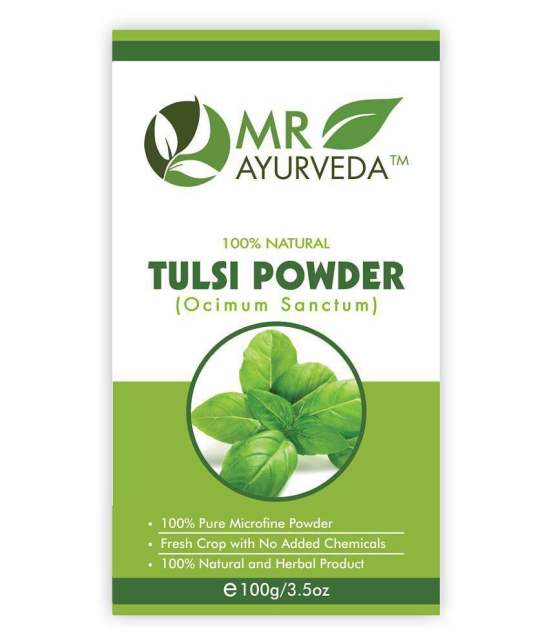 MR Ayurveda 100% Organic Tulsi, Indigo & Reetha Powder Hair Scalp Treatment 300 g Pack of 3