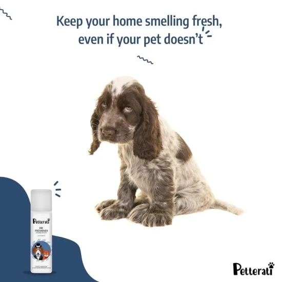 Petterati Lavender Air Freshener (250ml) Fight & Neutralize Pet Odours | Leave Your Surroundings Smelling Fresh