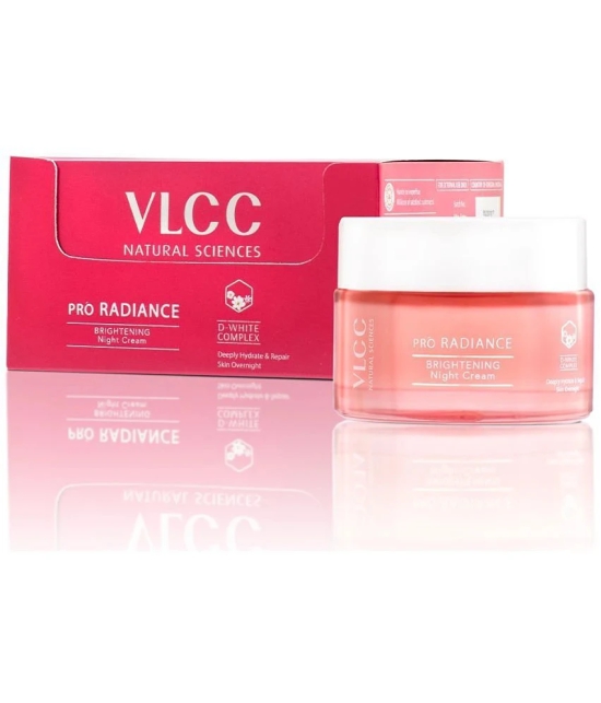 VLCC Pro Radiance Skin Brightening Night Cream Hydrate & Repair Skin 50g