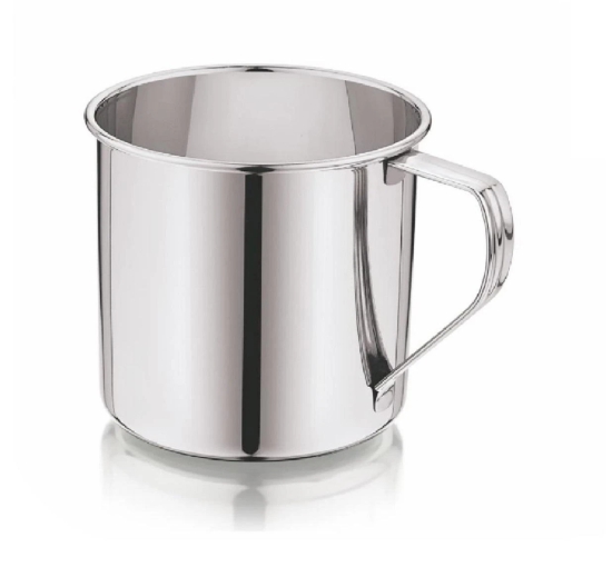 DYNAMIC STORE Dynore Stainless Steel Multipurpose usage Mug / Tea/Coffee Serving Mug- 500 ml Silver