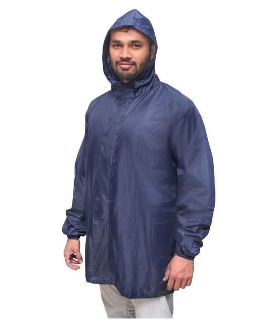 Goodluck Navy Rain Jacket - 2XL