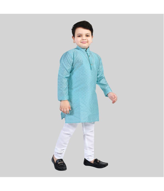 Arshia Fashions - Light Blue Cotton Blend Boys ( Pack of 1 ) - None