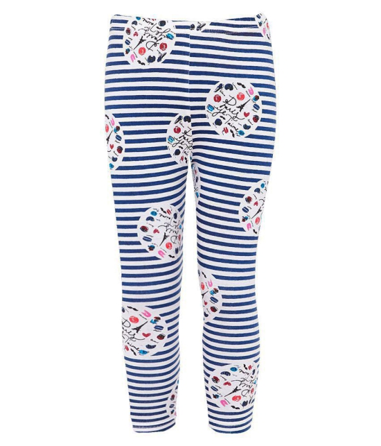 Naughty Ninos - Multi Cotton Girls Leggings ( Pack of 2 ) - None