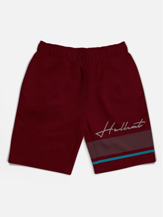 Trendy Typographic With Branding Printed Shorts for Boys - Pack of 2