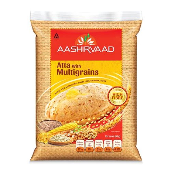 Aashirvaad Multigrains Atta, 5 Kg