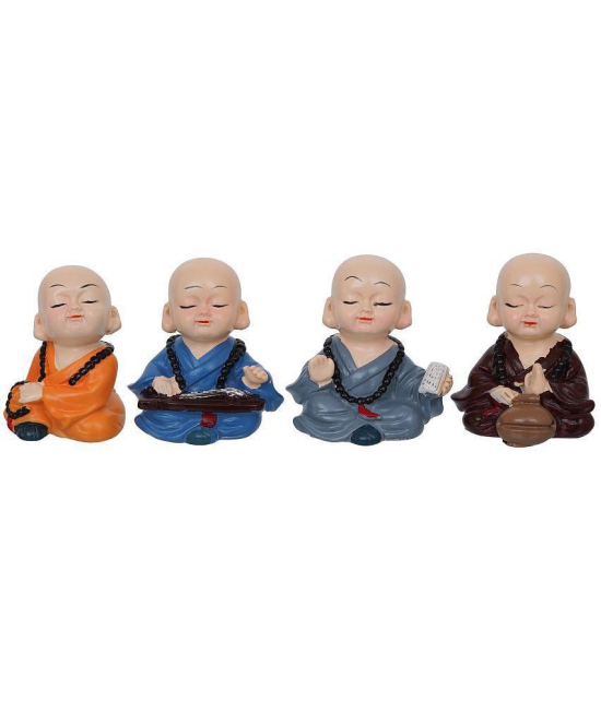 eCraftIndia Couple & Human Figurine 6 cm - Pack of 4