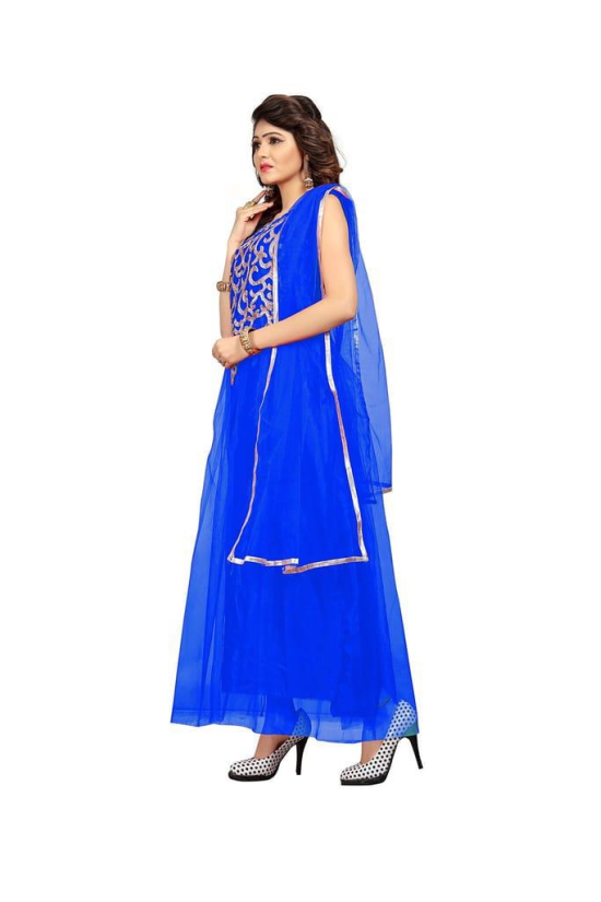 VKARAN Women''s net Dress Material