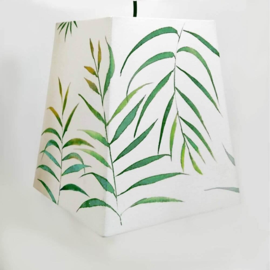 Pendant Lamp - Green Palm Lamp Shade