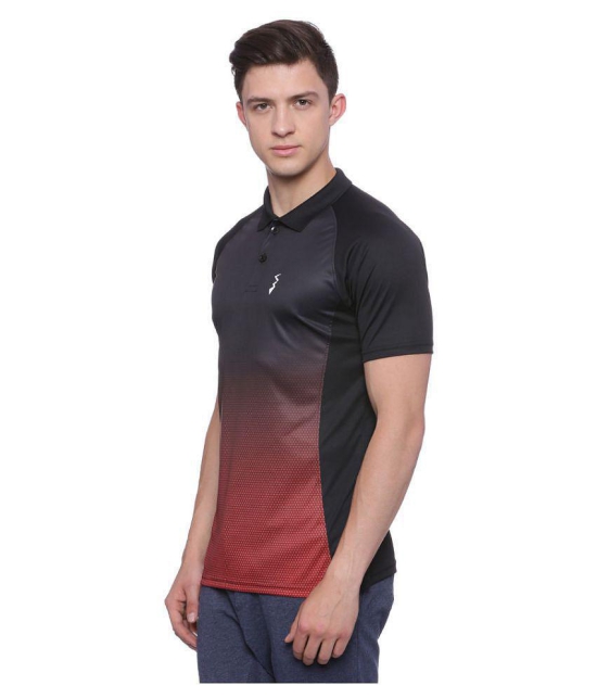 Campus Sutra Multicolor Polyester Polo T-Shirt Single Pack - XL