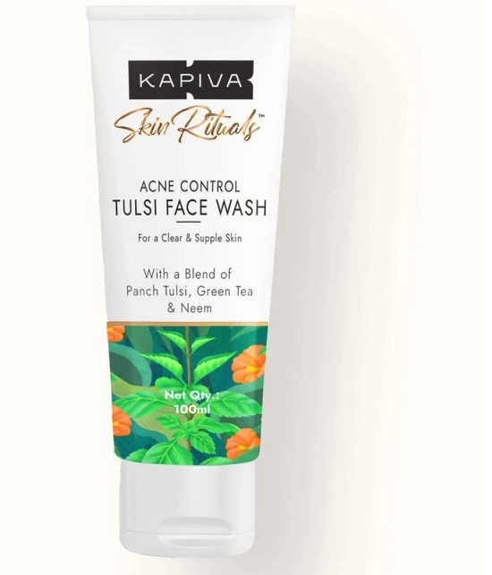 Kapiva Skin Rituals Tulsi AntiAcne Face Wash 100ml