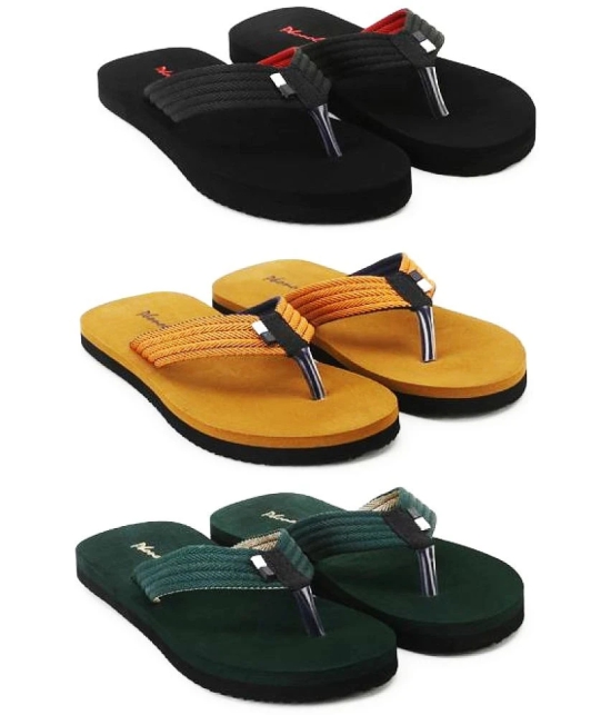 Phonolite Multi Color Mens Thong Flip Flop - None