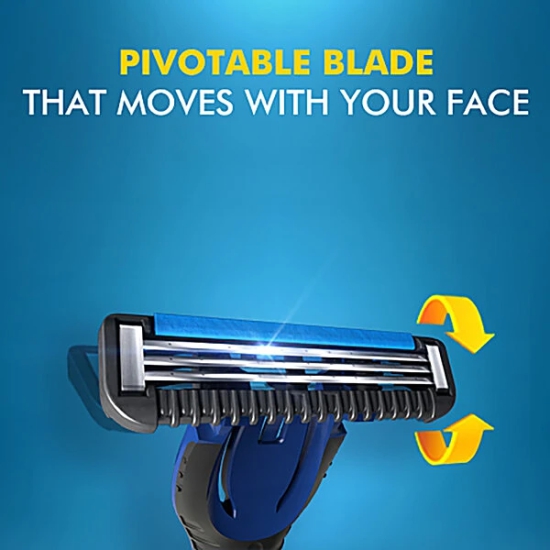 Gillette Guard 3 Blades For Men Pack Of 6 Cartridges, 6 Pcs