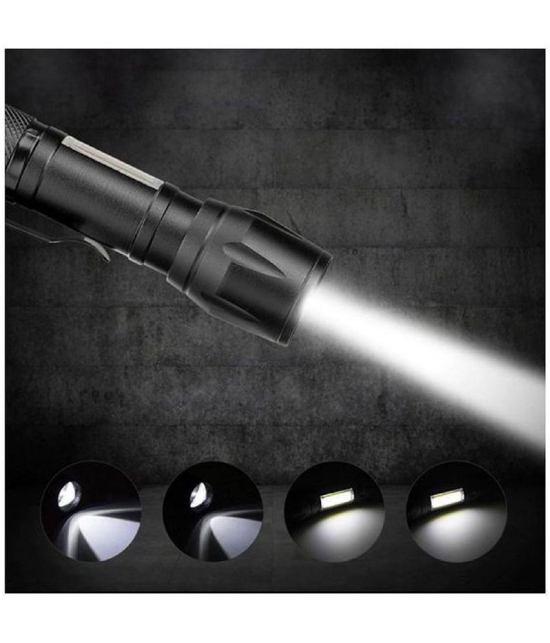 SHB - 7W Rechargeable Flashlight Torch ( Pack of 1 )