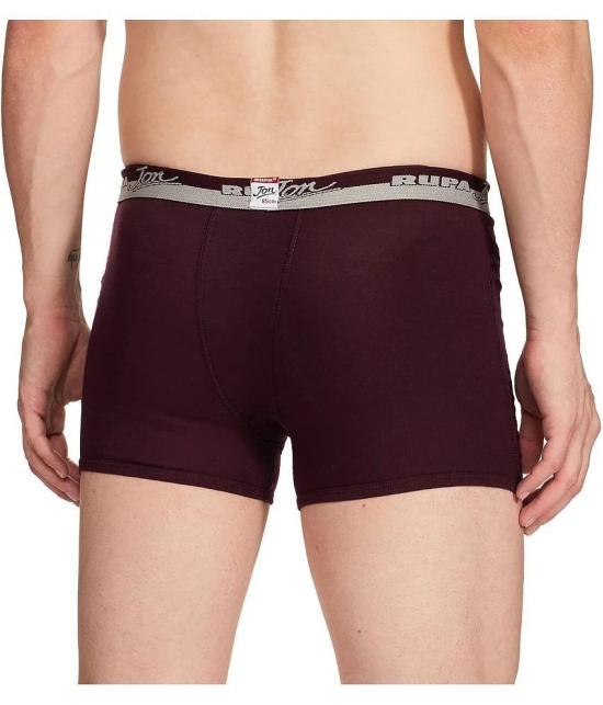 Rupa Jon Multicolor Cotton Mens Trunks ( Pack of 10 ) - None