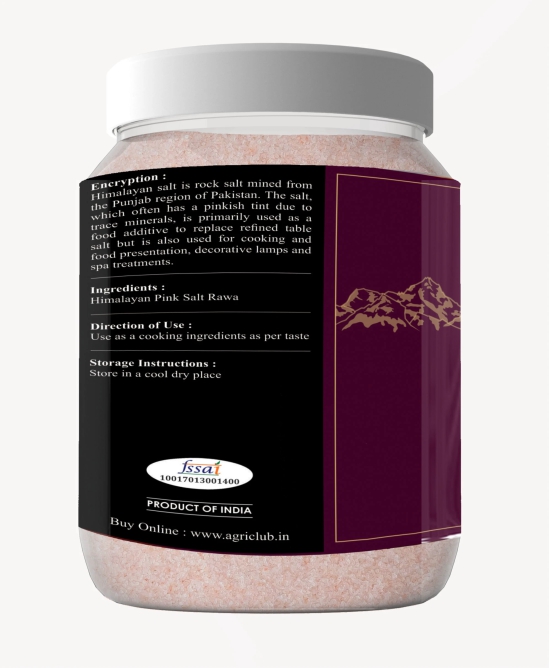 Agri Club Himalayan Pink Salt Rawa, 950 gm