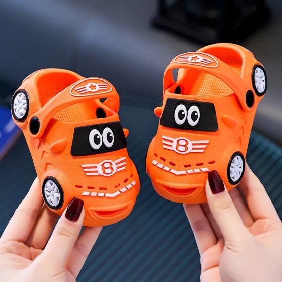 Speedy Car Clogs-Orange / 4-5 years / 17 cm