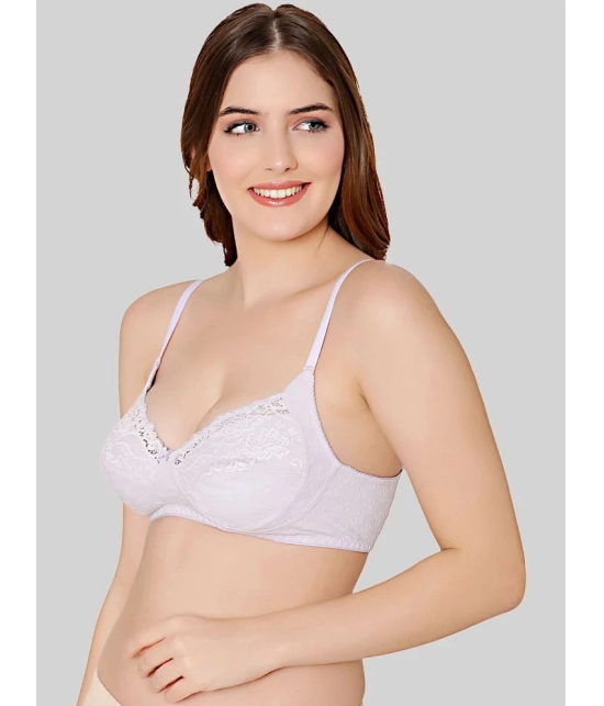 Bodycare Lavender Cotton Non Padded Womens Everyday Bra ( Pack of 1 ) - None