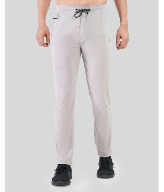 Forbro Light Grey Lycra Mens Trackpants ( Pack of 1 ) - None