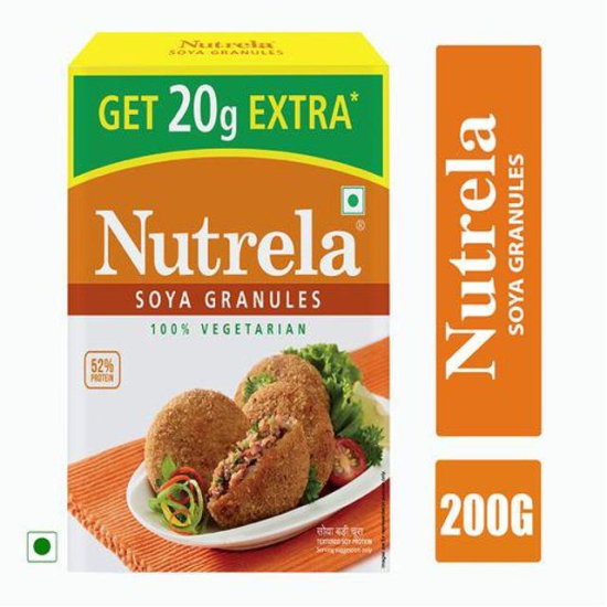 Nutrela Soya - Granules, 200 g Carton