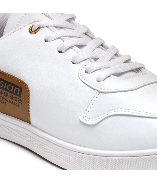 ASIAN - White Mens Sneakers - None