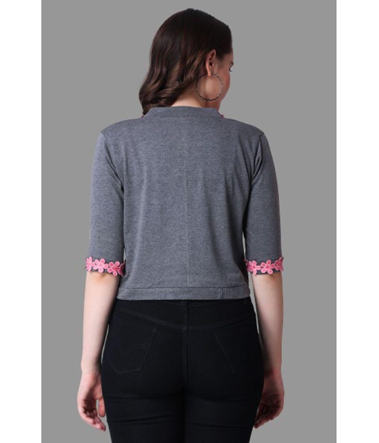 Affair Cotton Shrugs - Grey - None