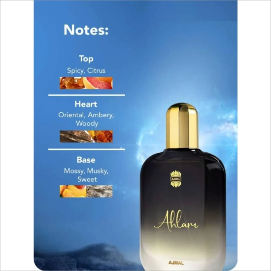 Ajmal Men Ahlam Long Lasting Eau De Parfum - 100ml