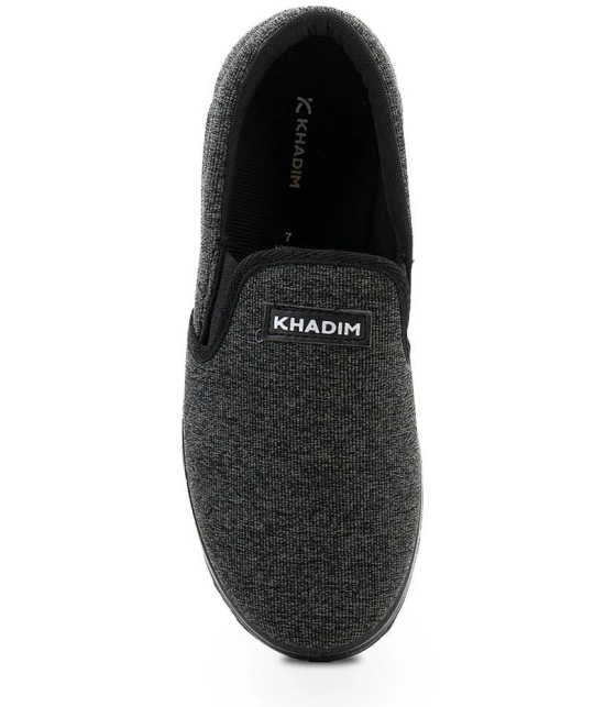 Khadims - Gray Mens Slip-on Shoes - None