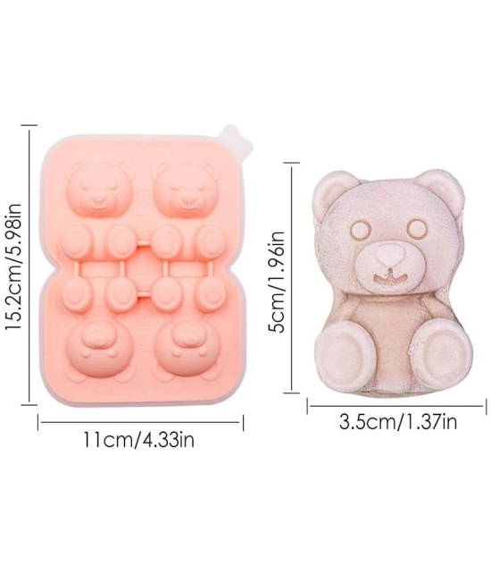 GEEO Bear Ice Mold Multicolor 1 Pcs - Multicolor