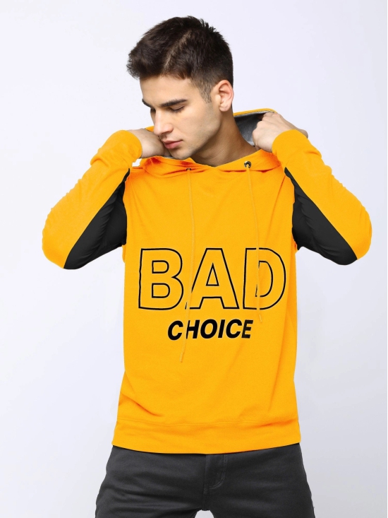 Bad Choice Yellow T-Shirt-XL / Navy