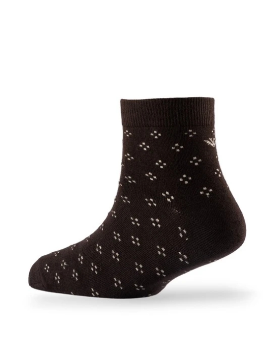 Men Pack Of 2 Patterned Cotton Ankle Length Socks