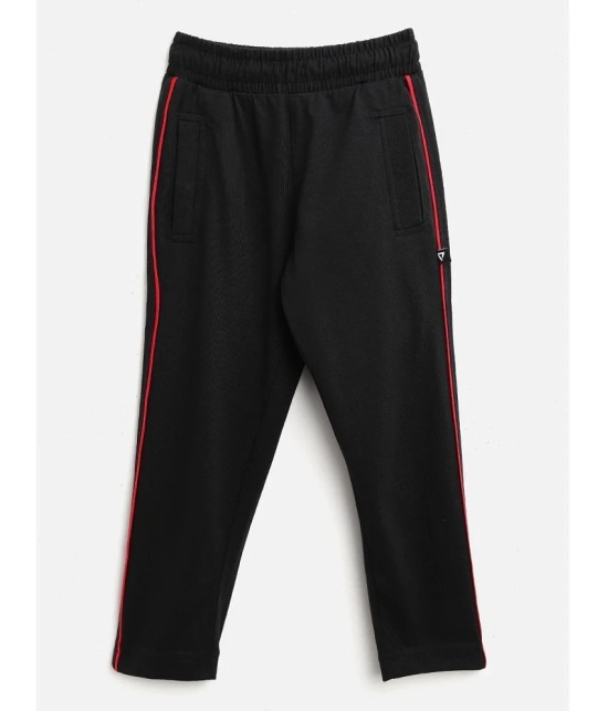 Proteens - Black Cotton Blend Boys Trackpant ( Pack of 1 ) - None