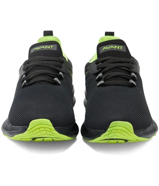 Avant - Ultra Flex Black Mens Sports Running Shoes - None