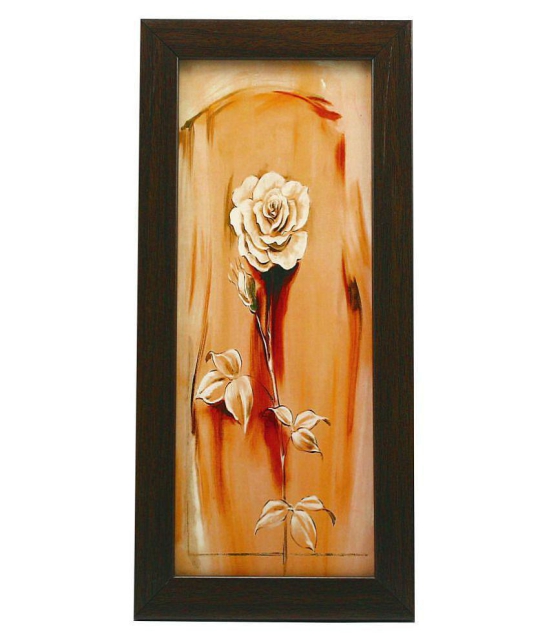 Indianara - Floral Painting With Frame