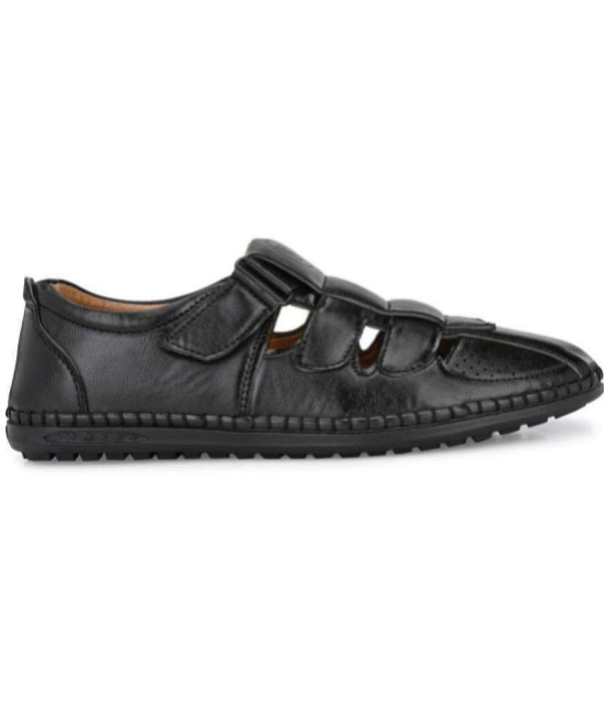 ShoeRise - Black Men's Sandals - None