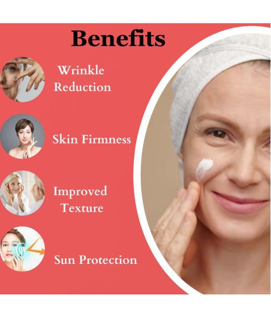 Dermistry Anti Aging Retinol Collagen SPF 30 Day Repair Cream Removes Fine Lines Wrinkles Puffiness Moisturizer Reverses Signs of Ageing Skin Repair Firming Brightening Lightening Transformi