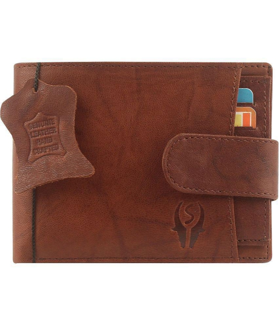 samtroh - Leather Brown Men's Regular Wallet ( Pack of 1 ) - Brown