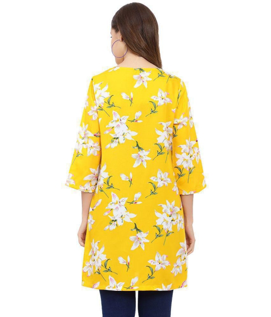 GALWIZ Crepe Shrugs - Yellow Single - None