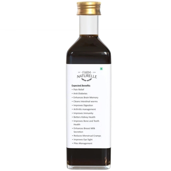 Farm Naturelle 100% Pure, Natural, Organic Black Seed Oil-(Hindi-Kalongi Oil)500ML