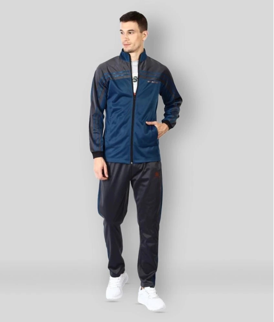 OFF LIMITS - Multicolor Polyester Regular Fit Colorblock Mens Sports Tracksuit ( Pack of 1 ) - L