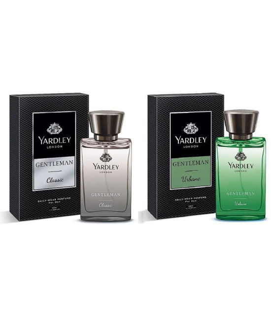 Yardley London - GENTLEMAN CLASSIC ,URBANE PERFUME Eau De Parfum (EDP) For Men 100ML ( Pack of 2 )