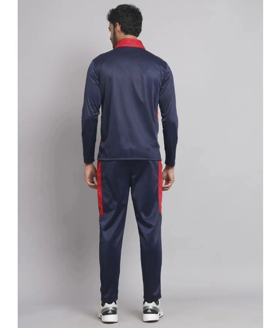 Glito - Multi Polyester Slim Fit Mens Tracksuit ( Pack of 1 ) - None