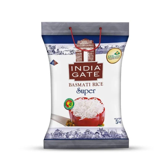 India Gate Basmati Rice Super 5Kg