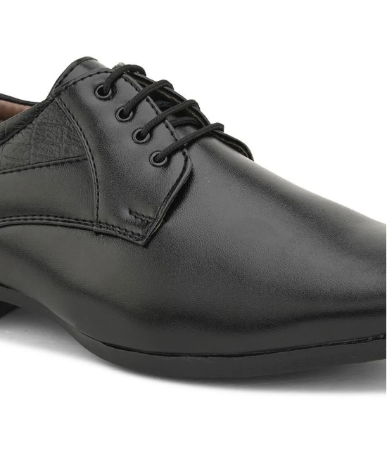 Sir Corbett Black Mens Derby Formal Shoes - None