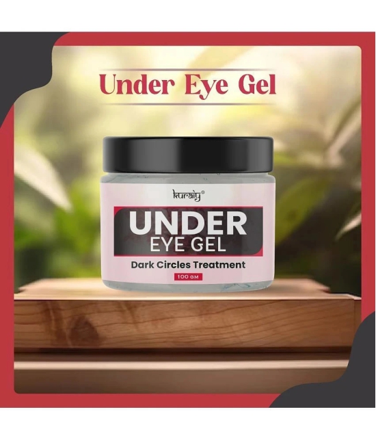 KURAIY Under Eye Gel for Dark Circle Treatment Face Gel for All Skin Types 100g Pack of 2