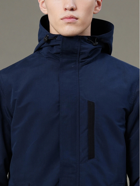 RedTape Hooded Light Jacket for Men | Enhanced Comfort