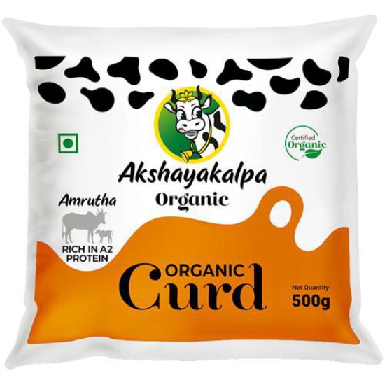 Amrutha A2 Organic Curd 500 Gm