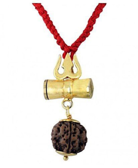 Vastughar SHIV SHAKTI KAWACH PENDANT WITH RUDRAKSHA